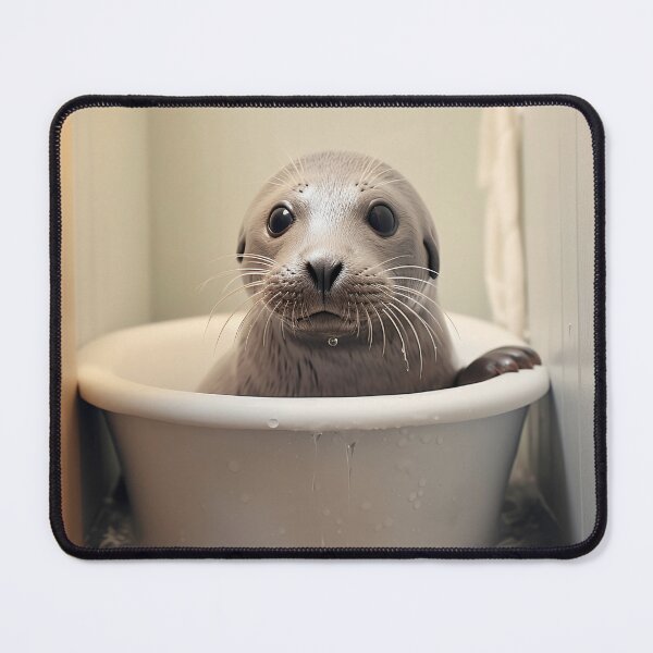 Item preview, Seal in a bathtub designed and sold by Brendon987.