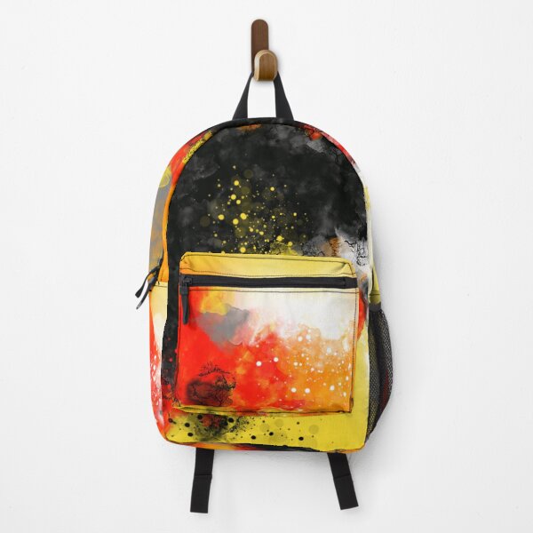 Item preview, Fire & Spice - Red Yellow Orange Black Abstract designed and sold by Joey Santiago.