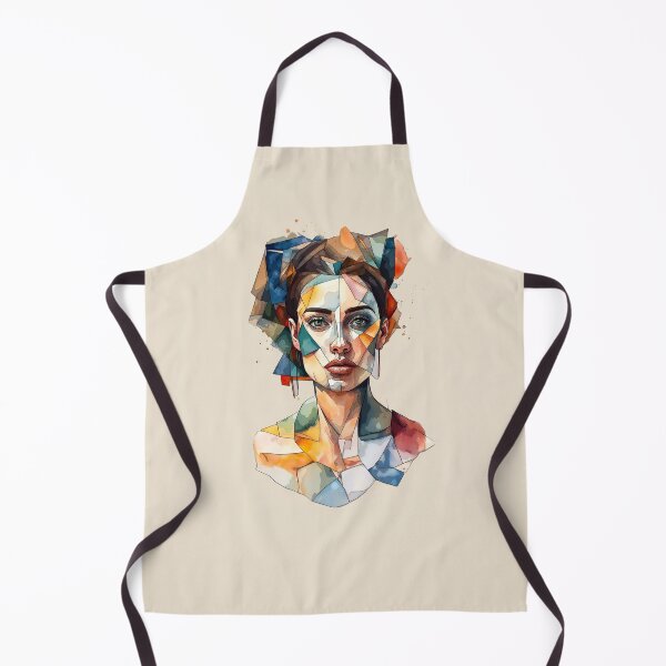 Item preview, Woman in cubist style designed and sold by gelibolu.
