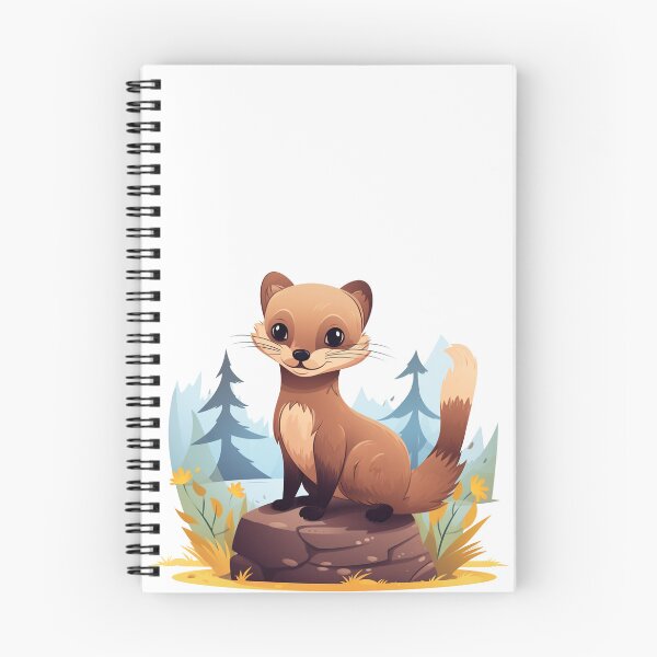 Item preview, Sweet marten in the forest designed and sold by Marten-Store.