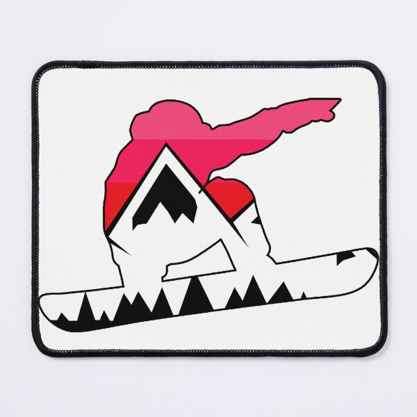 Artikelvorschau, Snowboard Mtn Pink entworfen und verkauft von tjbrock2.