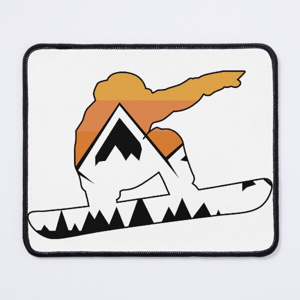 Item preview, Snowboard Mtn Orange designed and sold by tjbrock2.