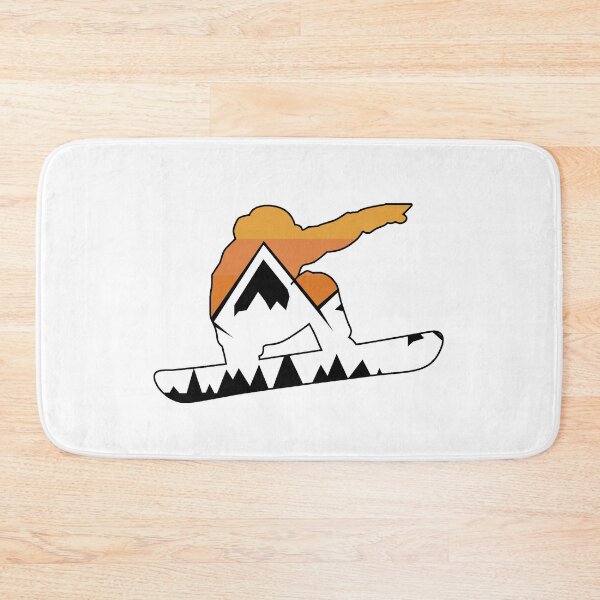 Item preview, Snowboard Mtn Orange designed and sold by tjbrock2.