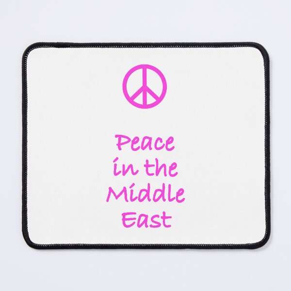 Item preview, Peace in the Middle East - peace sign designed and sold by Inspirationmotivation.