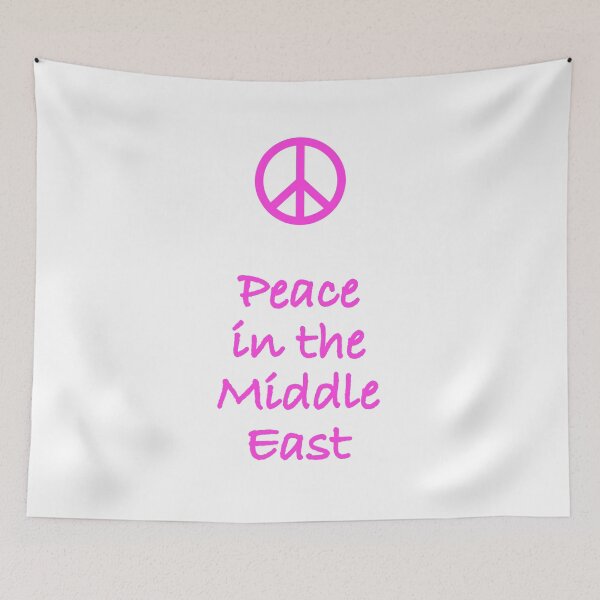 Item preview, Peace in the Middle East - peace sign designed and sold by Inspirationmotivation.