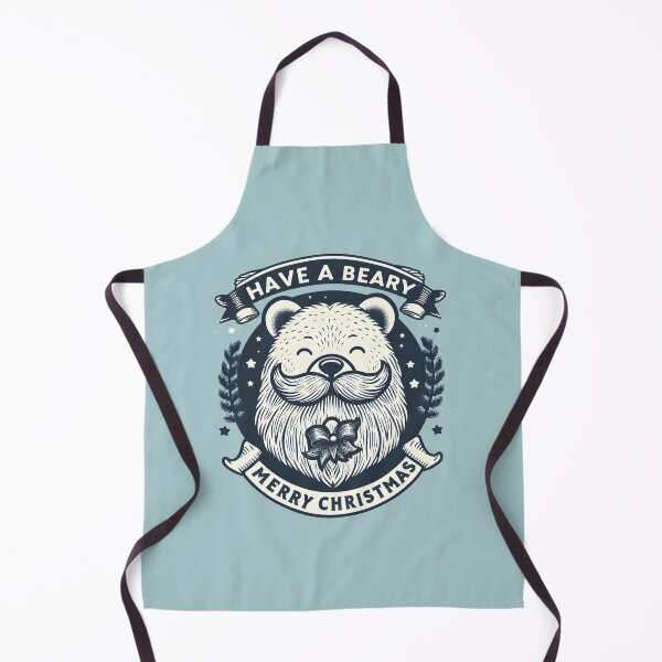 Item preview, Have a Beary Merry Christmas! Bear with Beard designed and sold by Abystoic.