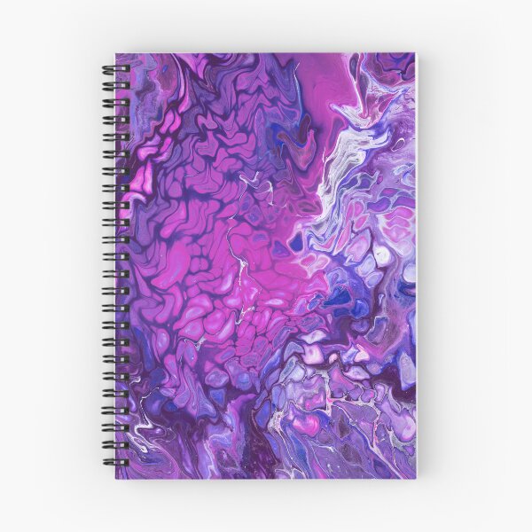 Aperçu de l'œuvre Purple's Paradise - Art abstrait violet créée et vendue par liminallayers.