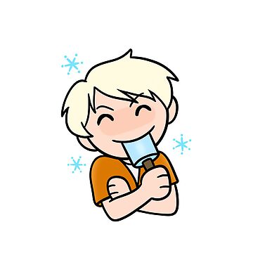 Artwork thumbnail, Brandon With Popsicle by RMScheller