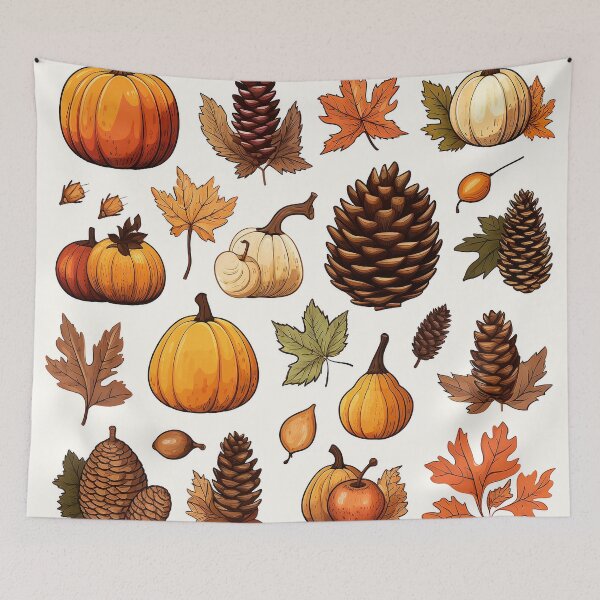 Item preview, Thanksgiving Autumn Icons  designed and sold by SapphireKunai.