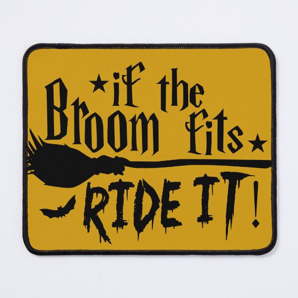 Item preview, Funny Halloween Witch If The Broom Fits Ride It designed and sold by UniQueensShop.