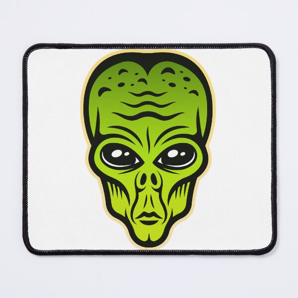 Item preview, Alien Green Head designed and sold by Dino-Park.