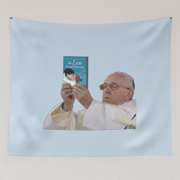 Item preview, Pope Holding The Love Hypothesis Ali Hazelwood designed and sold by baranskini.