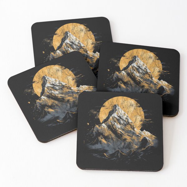 Item preview, Mount Everest Mountain - Distressed Vintage Street Art Landmarks designed and sold by GVRDesign.