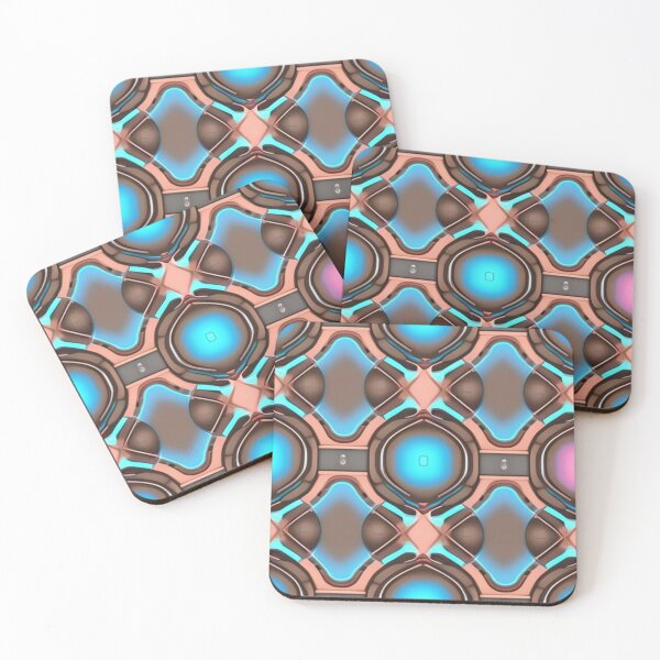 Item preview, Futuristic light based pattern  designed and sold by Roxburylane.