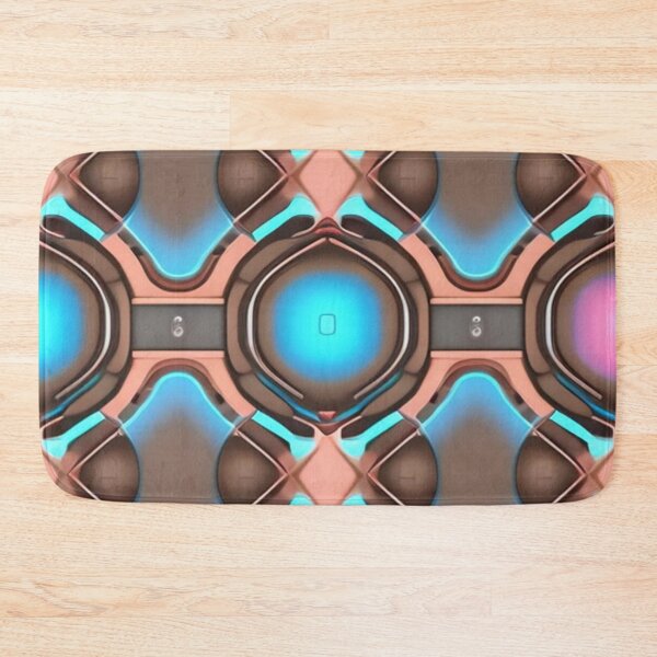 Item preview, Futuristic light based pattern  designed and sold by Roxburylane.