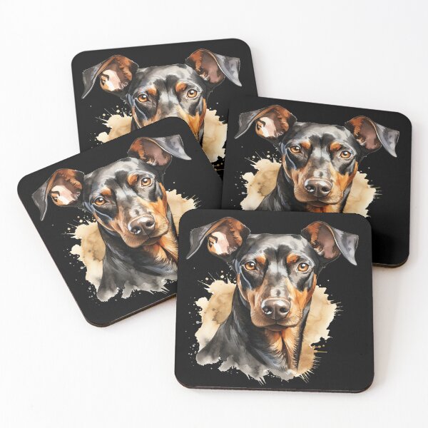 Item preview, Beautiful Natural Ear Doberman - kawaii designed and sold by GlunmanStore.