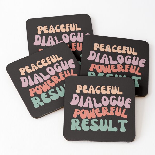 Item preview, peaceful dialogue powerful result designed and sold by NEW-ART-TEAM.