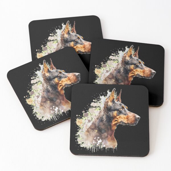 Item preview, Beautiful Natural Ear Doberman - kawaii designed and sold by GlunmanStore.