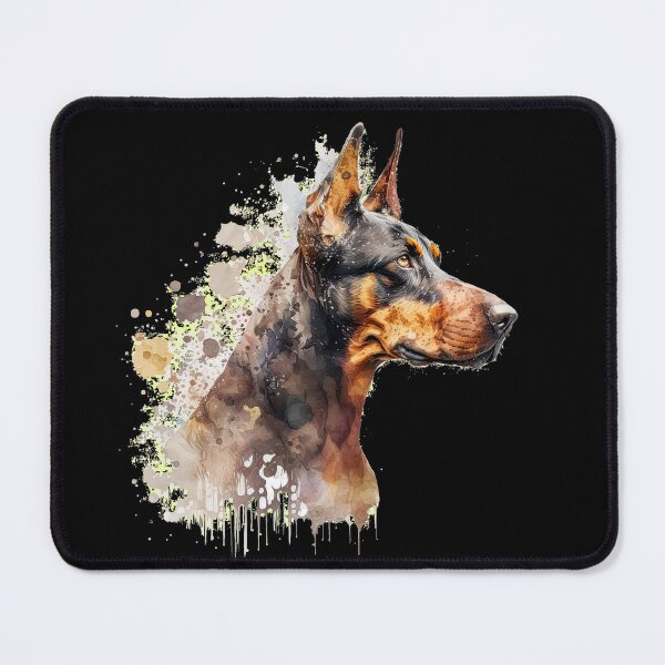 Item preview, Beautiful Natural Ear Doberman - kawaii designed and sold by GlunmanStore.
