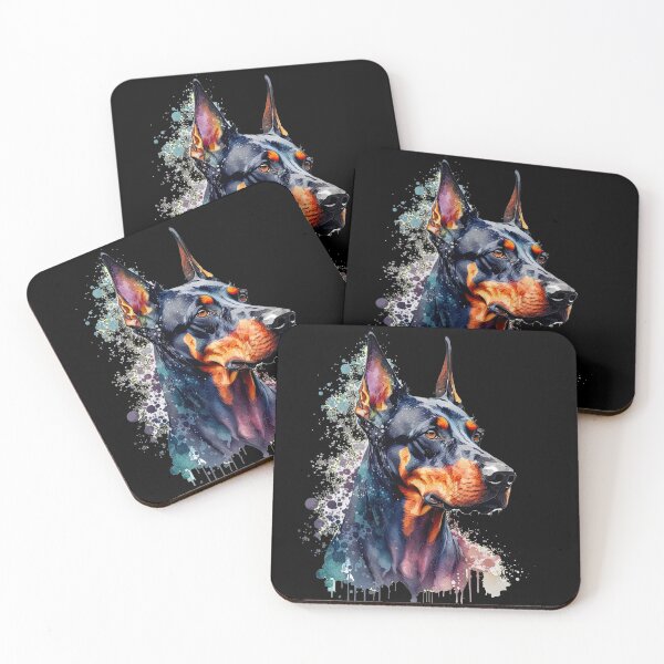 Item preview, Beautiful Natural Ear Doberman - kawaii designed and sold by GlunmanStore.