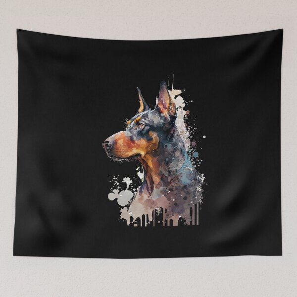 Item preview, Beautiful Natural Ear Doberman - kawaii designed and sold by GlunmanStore.