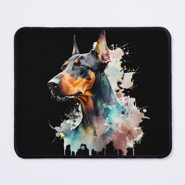 Item preview, Beautiful Natural Ear Doberman - kawaii designed and sold by GlunmanStore.