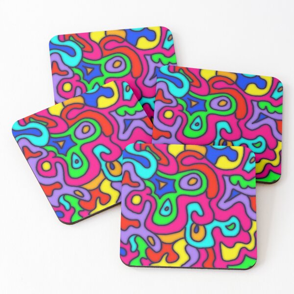 Item preview, Blurry Psychedelic Pattern  designed and sold by notsweettea.