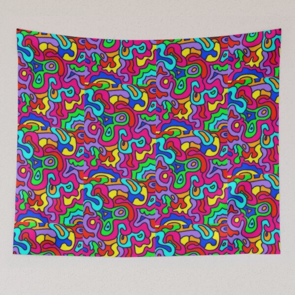 Item preview, Blurry Psychedelic Pattern  designed and sold by notsweettea.