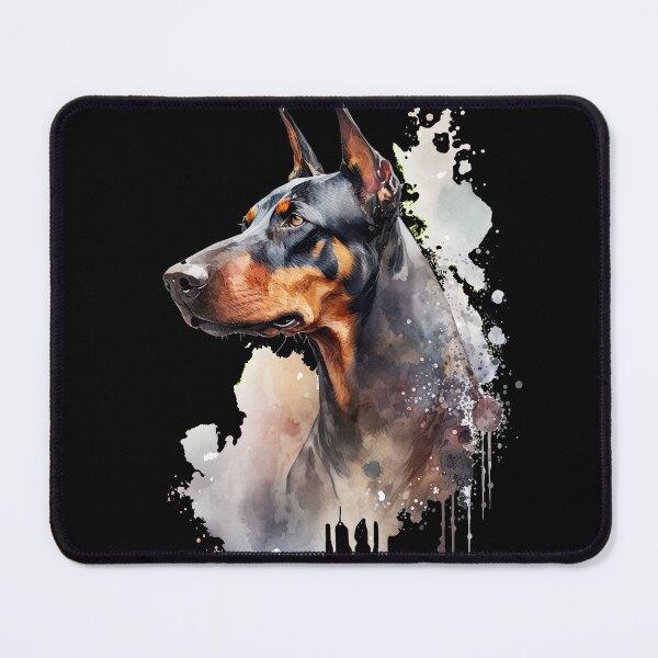 Item preview, Beautiful Natural Ear Doberman - kawaii designed and sold by GlunmanStore.