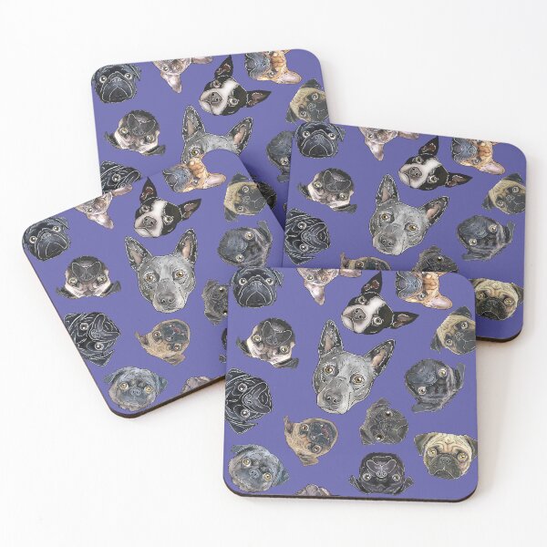 Item preview, Ten Pugs, Two Frenchies, One Boston, & A Blue Heeler! designed and sold by FivePugs.