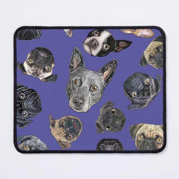 Item preview, Ten Pugs, Two Frenchies, One Boston, & A Blue Heeler! designed and sold by FivePugs.