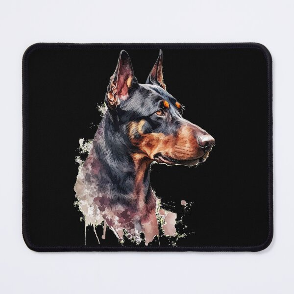 Item preview, Beautiful Natural Ear Doberman - kawaii designed and sold by GlunmanStore.
