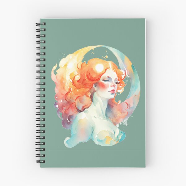 Item preview, Water Color Heavently goddess of myster.Vintage  Art. designed and sold by SuraSu.