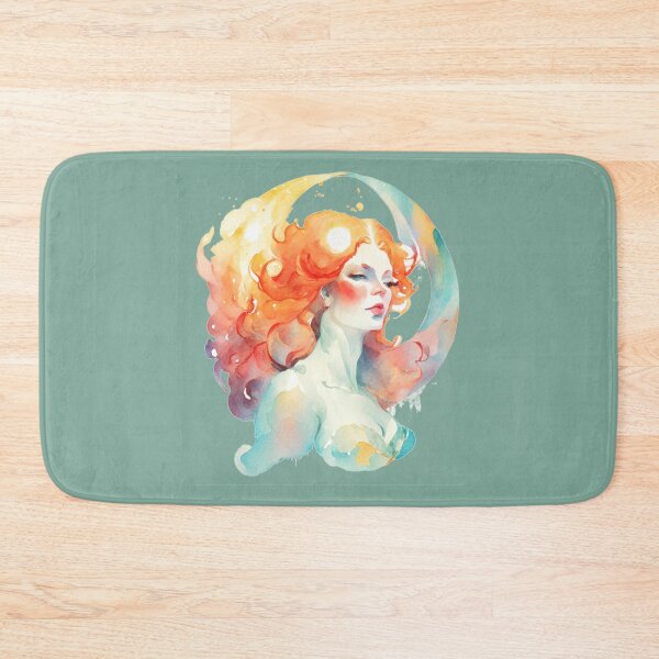 Item preview, Water Color Heavently goddess of myster.Vintage  Art. designed and sold by SuraSu.