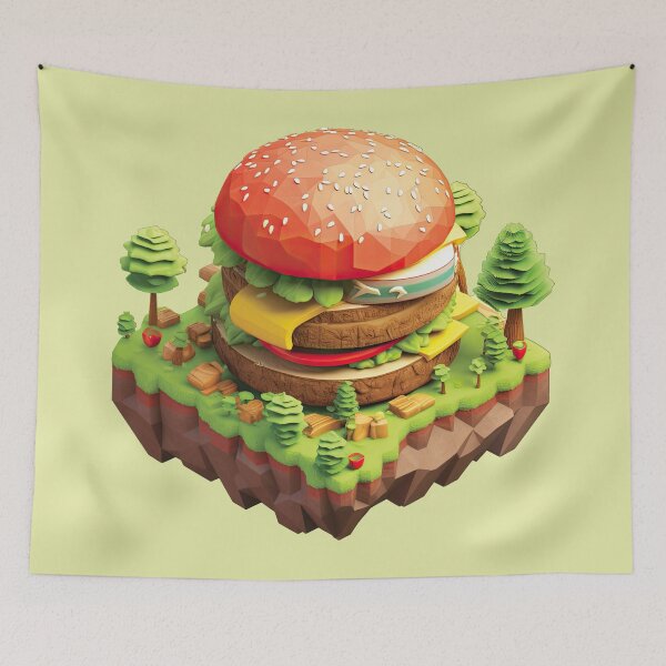 Item preview, Hamburger Forest designed and sold by adamcr.