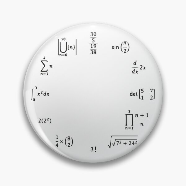 Artikelvorschau, Mathe-Uhr, Geschenkideen lustiger Nerdy Mathe entworfen und verkauft von BHMARTS.