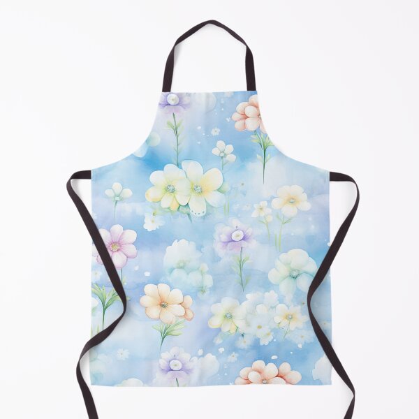 Aperçu de l'œuvre Motif de fleurs aquarelle pastel créée et vendue par DancingBuddha.