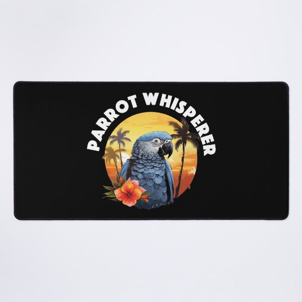 Item preview, African Grey Parrot - Parrot Whisperer (White Lettering) designed and sold by VelvetRoom.