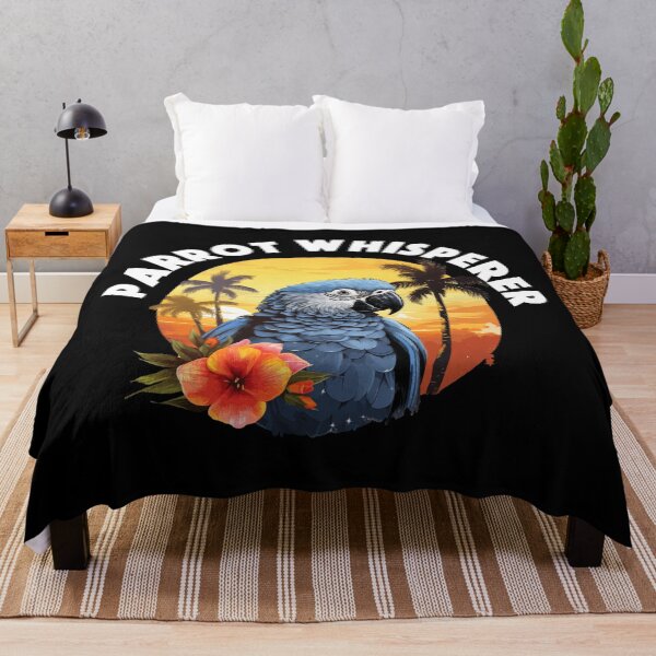 Item preview, African Grey Parrot - Parrot Whisperer (White Lettering) designed and sold by VelvetRoom.