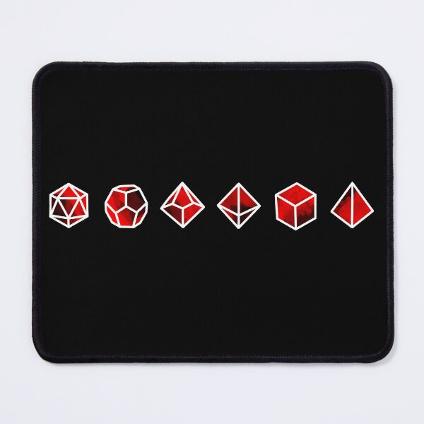 Item preview, Dungeons and dragons dice red smoke (Fire Damage) designed and sold by LucAndLil.
