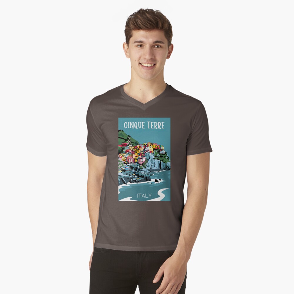 Item preview, V-Neck T-Shirt designed and sold by GoodOldVintage.