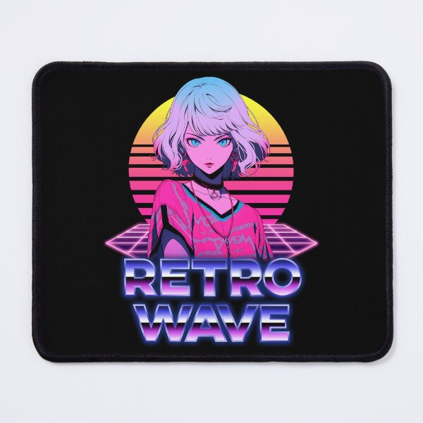 Item preview, Retro Wave 80s Anime Girl – Anime Shirt designed and sold by KAIGAME Art.