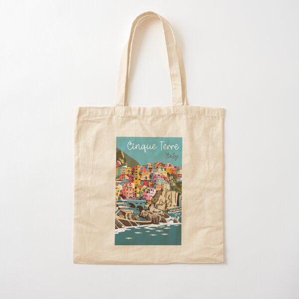 Item preview, A Vintage Travel Art of Cinque Terre - Italy  designed and sold by GoodOldVintage.