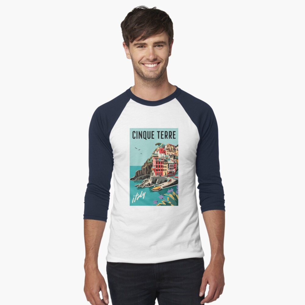 Item preview, Baseball ¾ Sleeve T-Shirt designed and sold by GoodOldVintage.