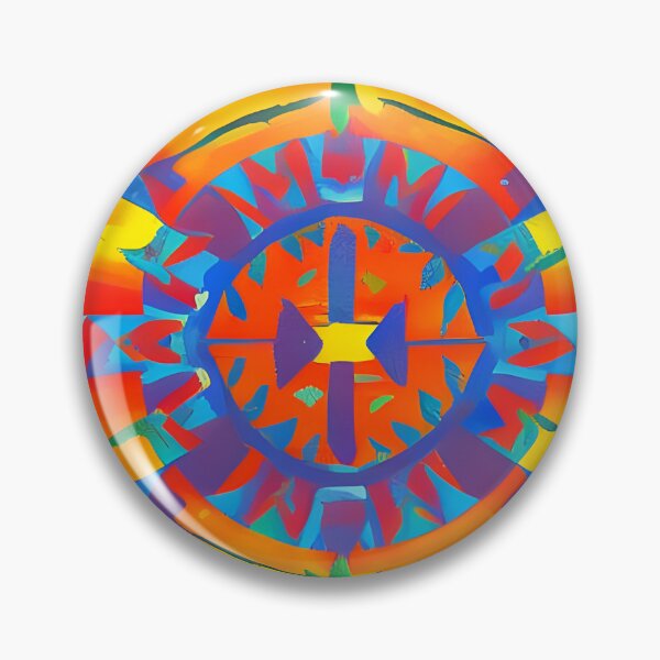 Item preview, Double Tomahawk Aztec Indian Design designed and sold by Paw's Arts.