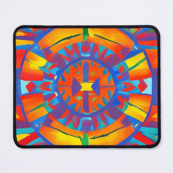 Item preview, Double Tomahawk Aztec Indian Design designed and sold by Paw's Arts.