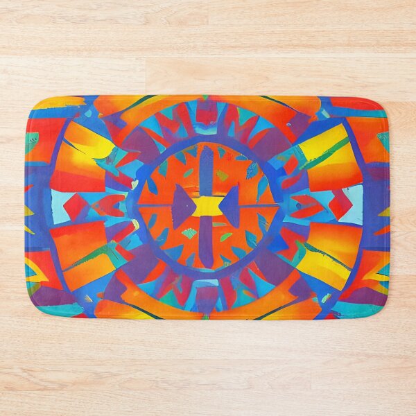 Item preview, Double Tomahawk Aztec Indian Design designed and sold by Paw's Arts.