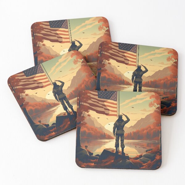 Item preview, Honoring Veterans Day with Patriotic Art designed and sold by inkArtistryfine.