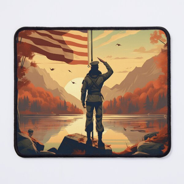 Item preview, Honoring Veterans Day with Patriotic Art designed and sold by inkArtistryfine.