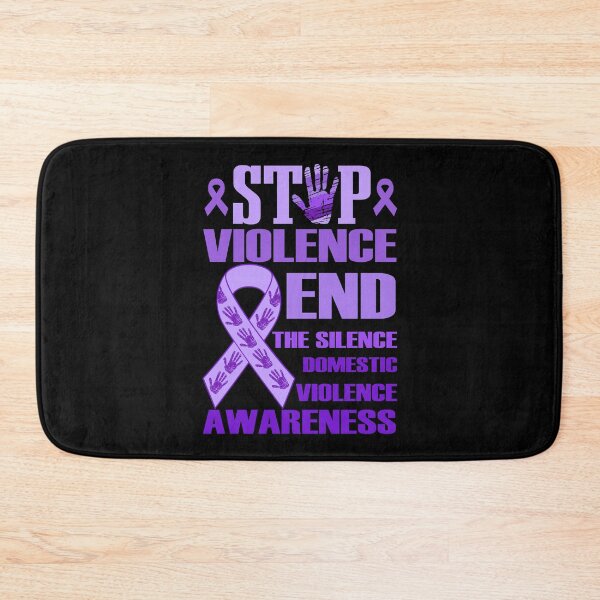 Item preview, Family Domestic Violence Awareness Purple Ribbon designed and sold by Stick-Artistry.